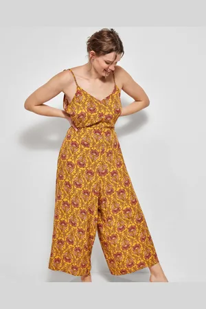 GISELA Vestidos Mono largo estampado para mujer