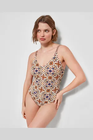 GISELA Bañador Bañador plus size y efecto control para mujer