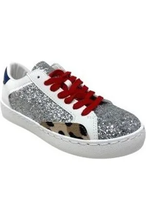 Bienve Zapatillas deporte Zapato señora ad3270 bl.pla para mujer