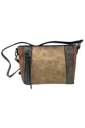 Bienve Bandolera Complementos señora 1348 taupe para mujer