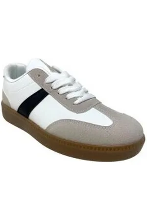 Bienve Zapatillas deporte Zapato señora cd3301 bl.neg para mujer
