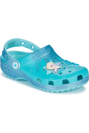 Crocs Zuecos Frozen Elsa Classic Clog K para niña