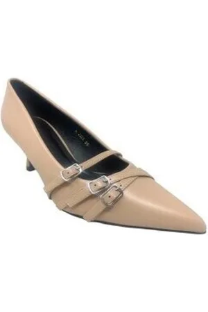 Bienve Zapatillas deporte Zapato señora a3323 beig para mujer
