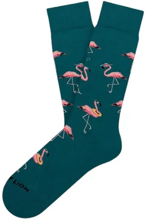 Jimmy Lion Calcetines Funky Flamingo para mujer