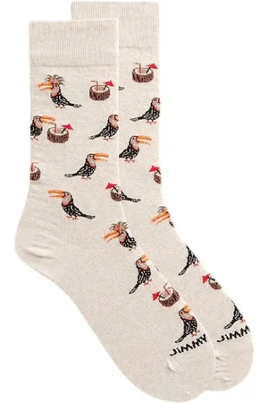 Jimmy Lion Calcetines Tropical Toucan para mujer
