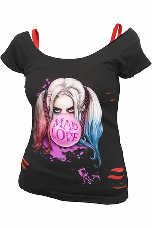 DC Comics Originals Camiseta Mad Love para mujer