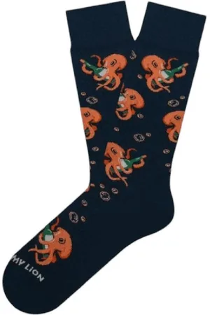 Jimmy Lion Calcetines Bubbly Octopus para mujer