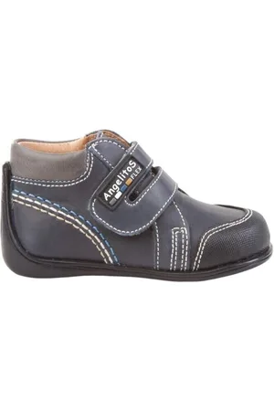 Angelitos Botas 610 BOTA VELCRO Marino para mujer