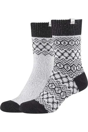Skechers Calcetines Casual Cozy Jacquard 2PPK Socks para mujer