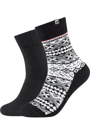 Skechers Calcetines 2PPK Men Casual Fashion Jacquard Socks para hombre
