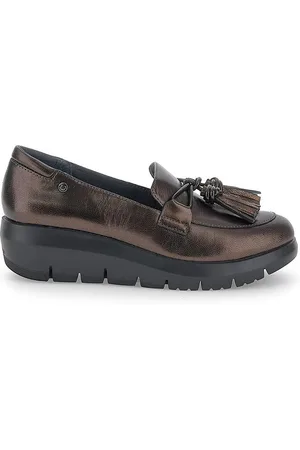 Stonefly Mocasines PLUME 19 LAMINATED LTH 219843 MARRÓN para mujer