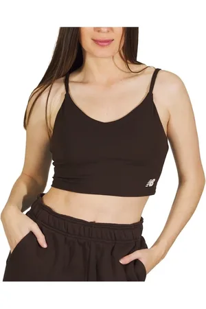 New Balance Blusa LINEAR HERITAGE SOFT BRA TO para mujer