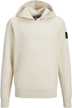 JACK & JONES Jersey 12262663 JCOAERO KNIT HOOD JNR MOONBEAM para niño