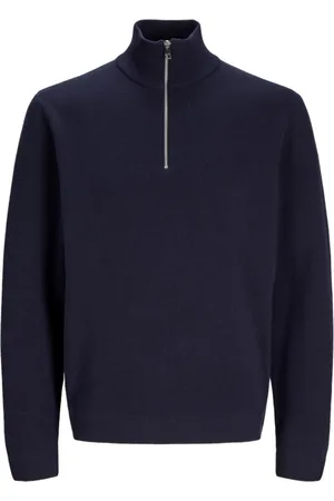 JACK & JONES Jersey 12269288 JPRBLAMILANO STITCH KNIT HALF ZIP JNR NIGHT SKY para niño