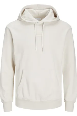 JACK & JONES Jersey 12256841 JJHAKKAI SWEAT HOOD MOONBEAM para hombre