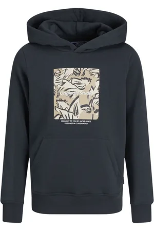 JACK & JONES Jersey 12267454 JORVESTERBRO NEWTON BOXFRONTSWEAT BF JNR FOREST RIVER para niño