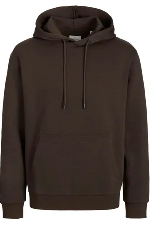JACK & JONES Jersey 12249340 JJEBRADLEY SWEAT HOOD NOOS MULCH para hombre