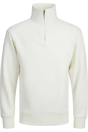 JACK & JONES Jersey 12262791 JPRCCLOGAN SWEAT HALF ZIP CLOUD DANCER para hombre