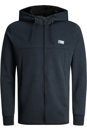 JACK & JONES Jersey 12204926 JCOAIR SWEAT ZIP HOOD NOOS DARK NAVY para hombre