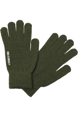 JACK & JONES Guantes 12259202 JACBOTTLE GLOVES KOMBU GREEN para hombre
