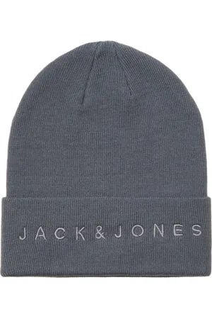 JACK & JONES Gorro 12266750 JACGIVE BEANIE IRON GATE para hombre