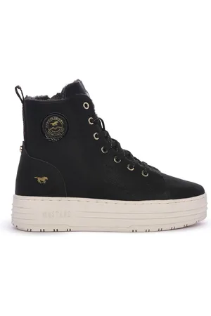 Mustang Deportivas Moda BLACK para mujer