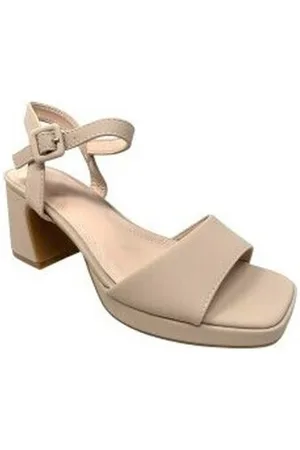 Bienve Zapatillas deporte Ceremonia señora w18-155 beig para mujer