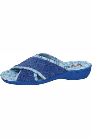 VULCA-BICHA Pantuflas Rizo chic para mujer