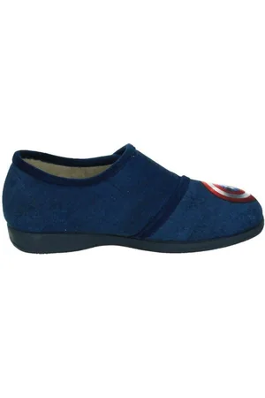 VULCA-BICHA Pantuflas Babuchas con velcro para niño