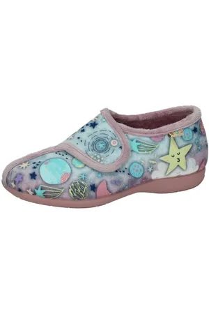 Cabrera Pantuflas Zapatillas planetas para niña