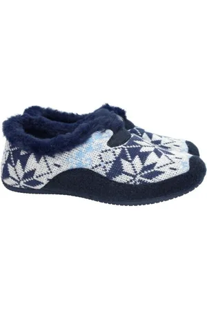 Garzon Pantuflas Chinelas de punto para mujer