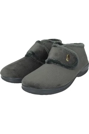 Calzarella Pantuflas Chinelas abotinadas para mujer