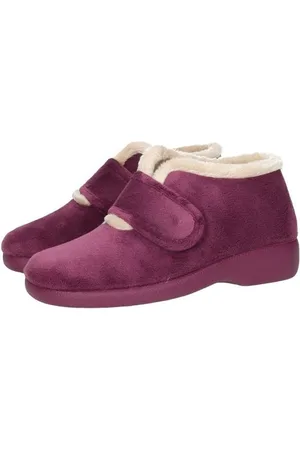 Garzon Pantuflas Zapatilllas forradas para mujer