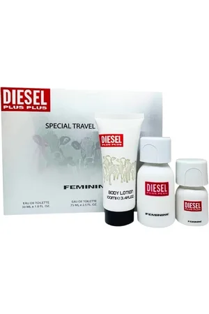 Diesel Cofres perfumes Set Plus Plus - EDT - 75ml + Mini 30ml + BL 100ml para mujer