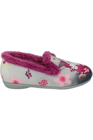 VULCA-BICHA Pantuflas Chinelas unicornio para niña