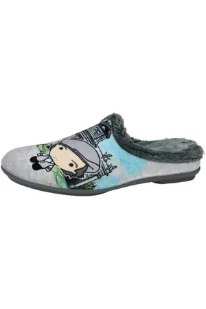 VULCA-BICHA Pantuflas Zapatilla chulapos para mujer