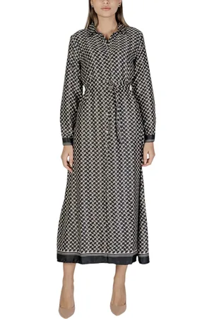 ONLY Vestido largo ONLJANE LIFE L/S BELT SHIRT PTM 15336733 para mujer