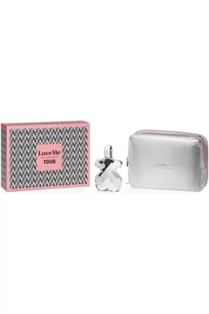TOUS Cofres perfumes Set Love Me Silver EDP 90ml + Neceser para mujer