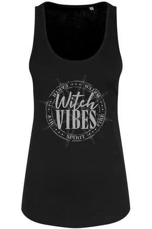 Grindstore Camiseta tirantes Elemental Witch Vibes para mujer