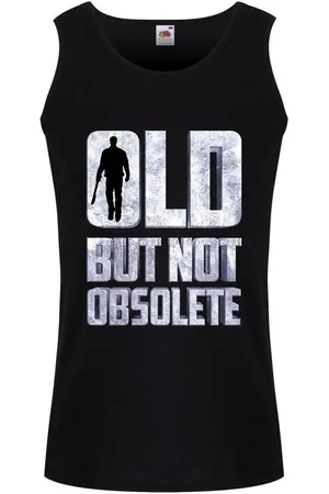 Grindstore Camiseta tirantes Old But Not Obsolete para hombre