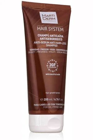 Martiderm Champú Hair System Champú Anticaída Antiseborreico para mujer