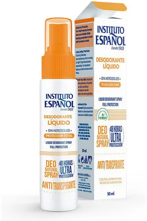 Instituto Español Tratamiento corporal Protección Total Desodorante Líquido Spray para mujer