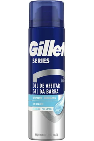 Gillette Afeitadoras & cuchillas Series Gel De Afeitar Refrescante Piel Sensible para hombre