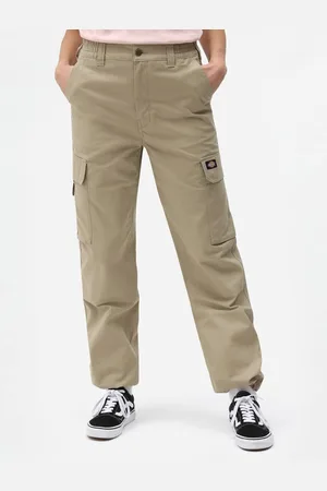Dickies Pantalones HOOPER BAY - DK0A4XDI-KHK KHAKI para mujer