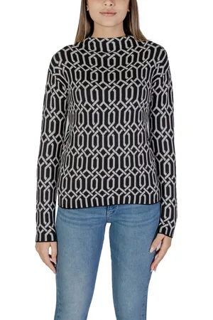 Street one Jersey graphical jacquard sweater 302834 para mujer