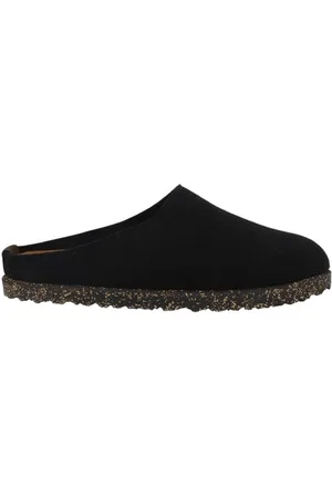 Haflinger Pantuflas HF-MANHATTAN-blk-D para mujer