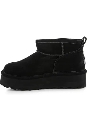 Bearpaw Botines Retro Shorty 2940W-884 Black/Black para mujer