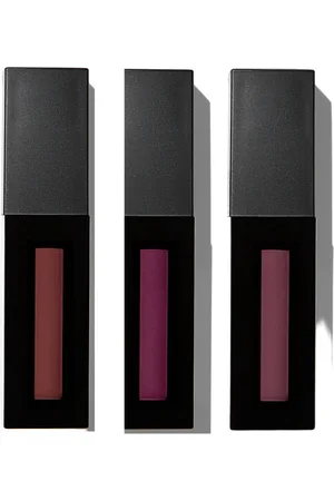 Makeup Revolution Gloss Set of 3 Pro Supreme Matte Lip Glosses - Veil / Elevati para mujer