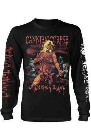 Cannibal Corpse Camiseta manga larga Eaten Back To Life para mujer