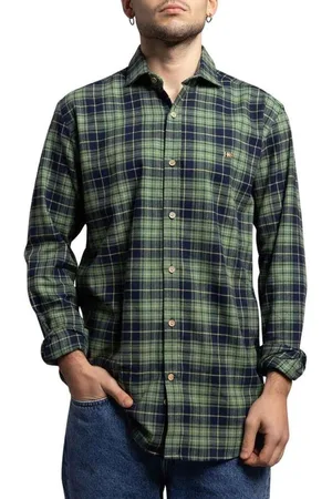Klout Camisa manga larga KMC0093C002 para hombre